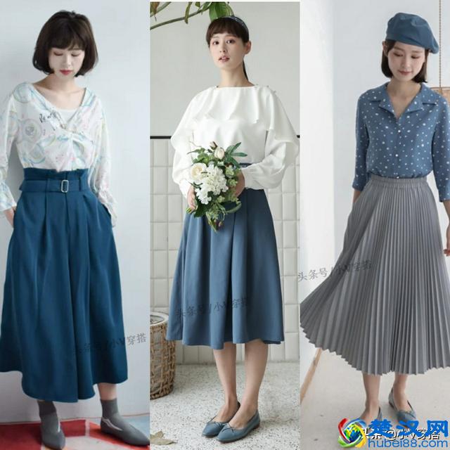 雾霾蓝才是春天最时髦的颜色穿搭！