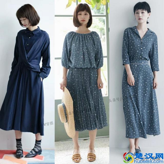 雾霾蓝才是春天最时髦的颜色穿搭！