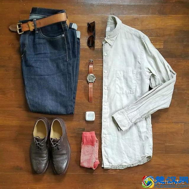 男士的衬衫,搭配这条裤子,型男新标杆!