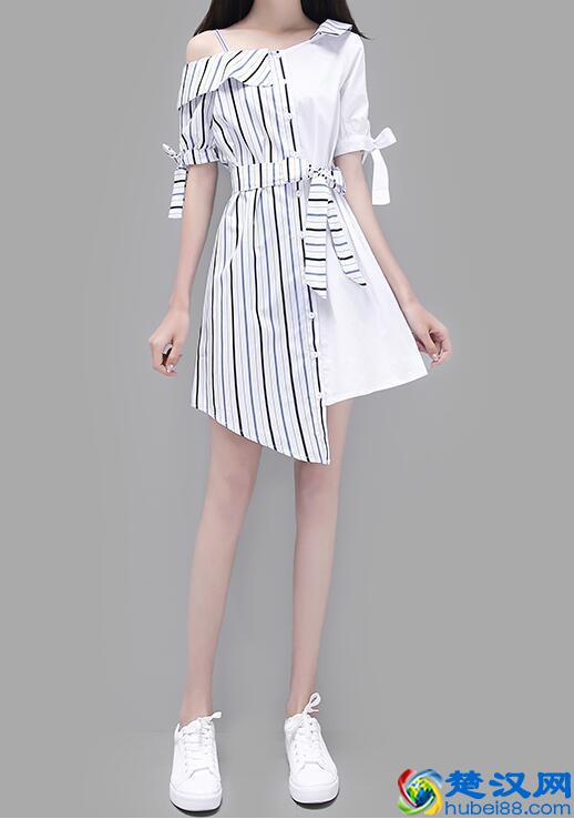 白色衬衫裙怎么搭配好看 2019衬衫裙就应该这样穿