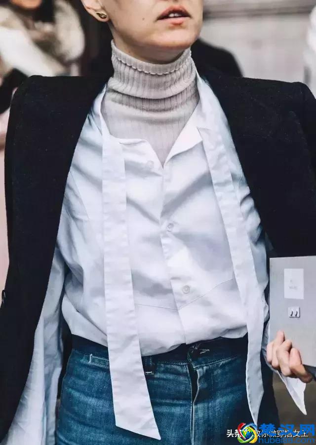 毛衣+衬衫，最爆表穿搭方法