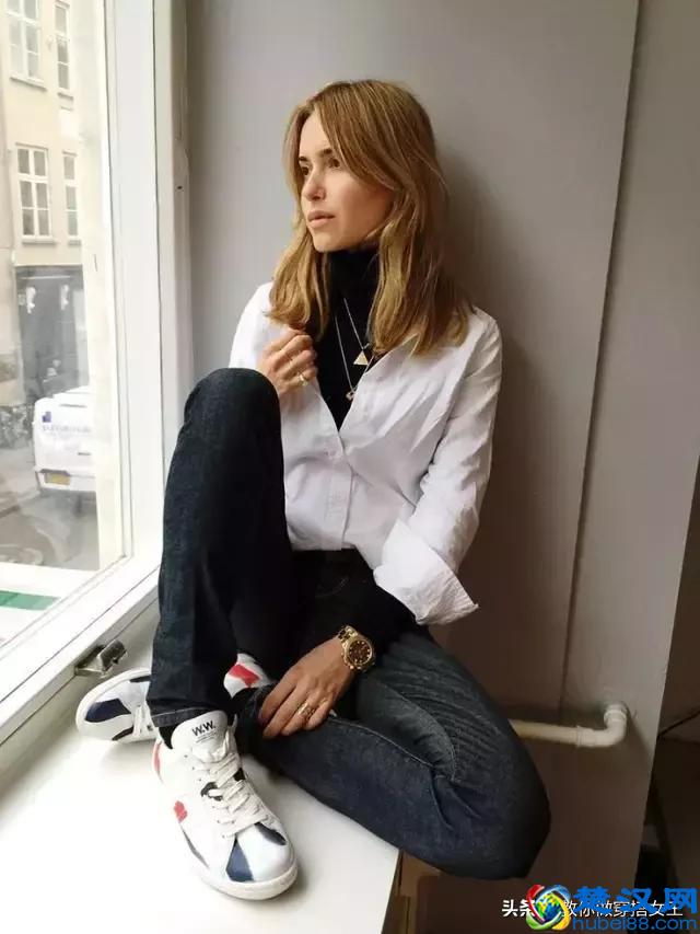 毛衣+衬衫，最爆表穿搭方法