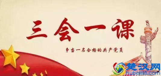 如何规范开好“三会一课”