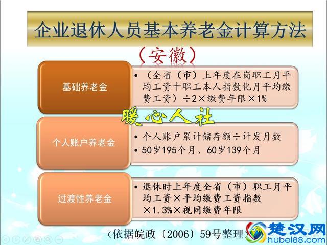 退休金是怎么计算的？