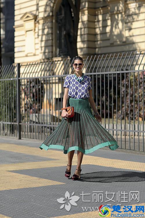 绿色配什么颜色好看图片 将冬去春来的生机穿上