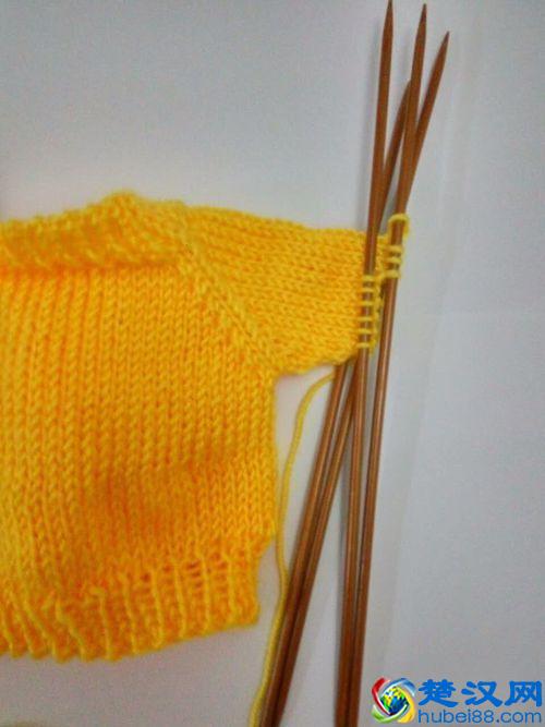 教你从上往下织漂亮的插肩袖毛衣，图解教程，零基础起步