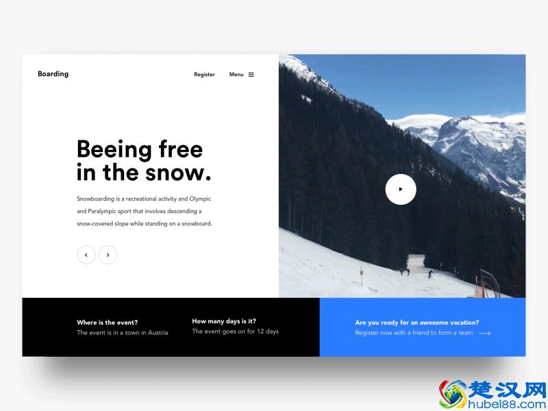 优秀动态网页版式设计，5G时代来临，这些效果离我们不远了~