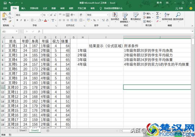 Excel技巧，通过实例学会average、averageif、averageifs函数