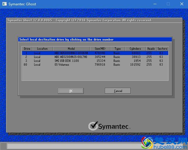 使用GHOST备份与还原（安装）系统详细步骤