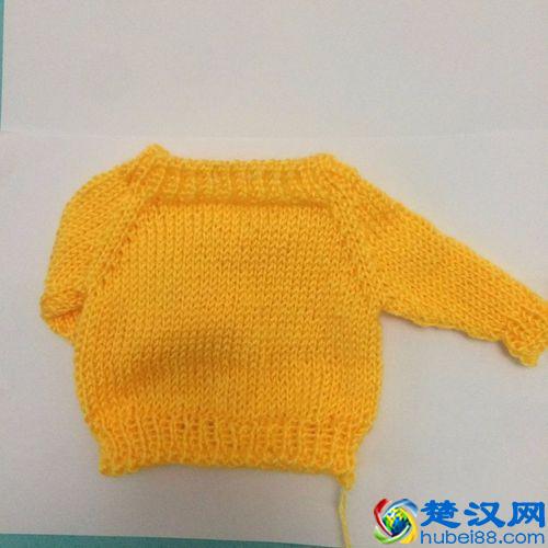 教你从上往下织漂亮的插肩袖毛衣，图解教程，零基础起步