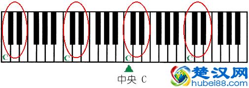三分钟学会看键盘，教你看懂钢琴五线谱