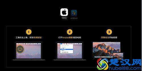 Windows、MAC系统电脑如何投屏到电视上?看完秒懂