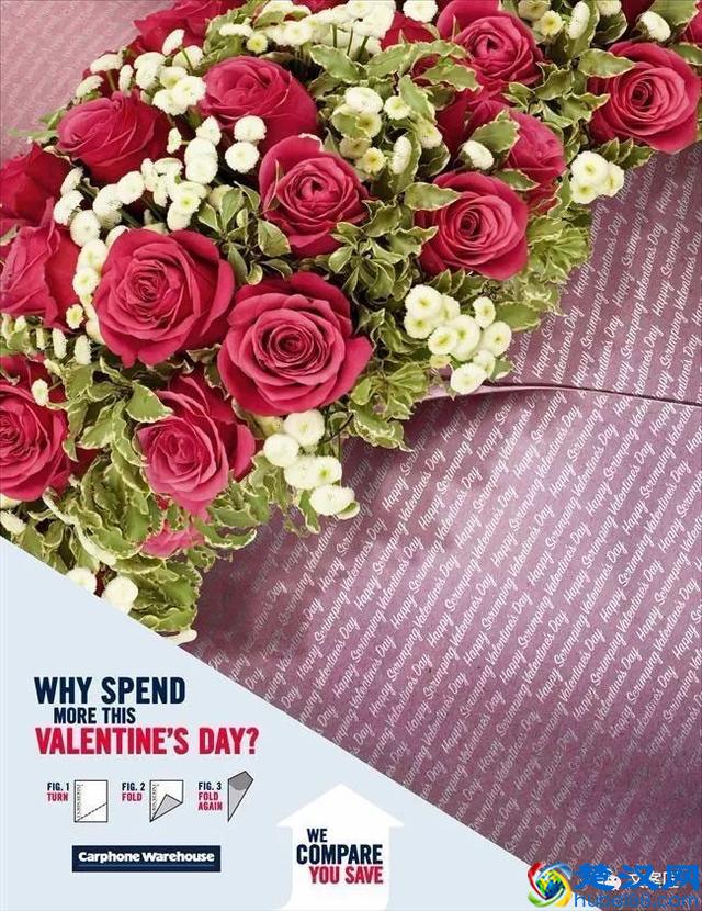 一组创意的情人节海报文案