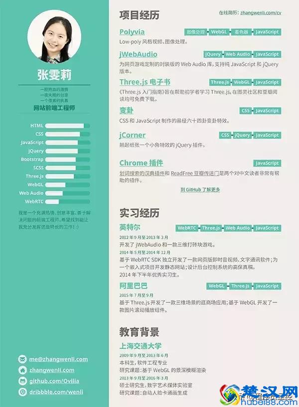 收藏！适合程序员的简历模板，总有需要用的时候