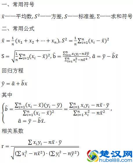 公式大全！初中数学几何公式+高中数学所有公式大总结