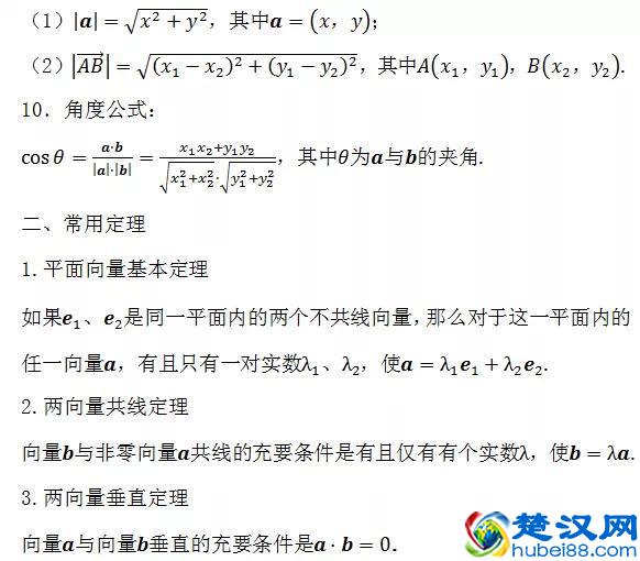 公式大全！初中数学几何公式+高中数学所有公式大总结