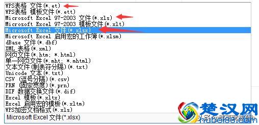 wps教程：et格式文件打开及转换为xls格式的方法