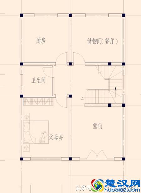 7款三层农村自建房设计，4款带堂屋，3款造价不超过30万