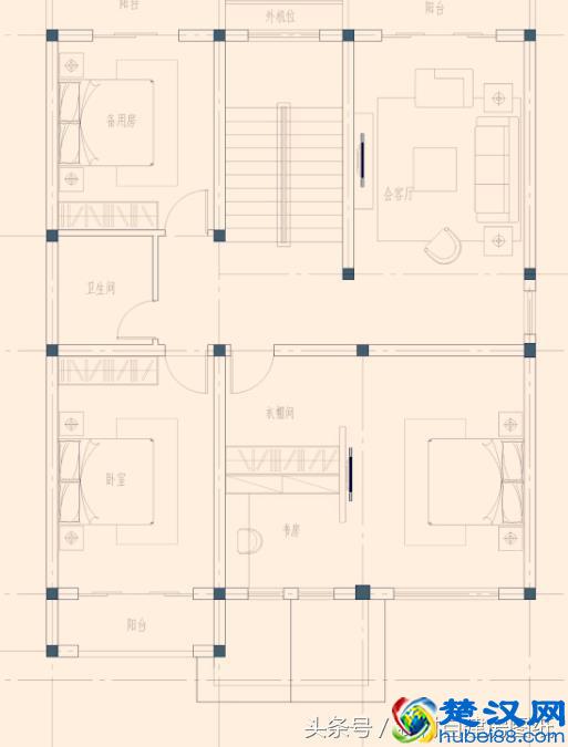7款三层农村自建房设计，4款带堂屋，3款造价不超过30万