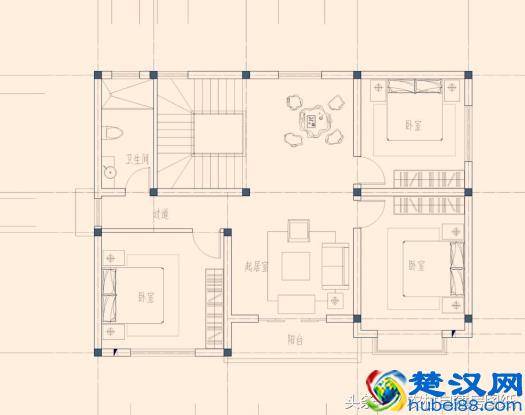 7款三层农村自建房设计，4款带堂屋，3款造价不超过30万