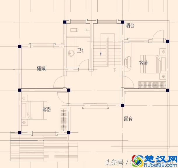 7款三层农村自建房设计，4款带堂屋，3款造价不超过30万