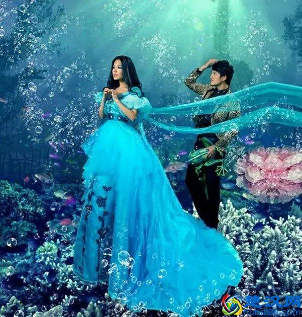 关于水下婚纱摄影的那些事