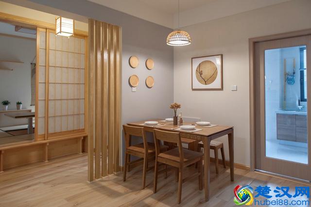 日式简约风格装修的首选—白橡木实木家具