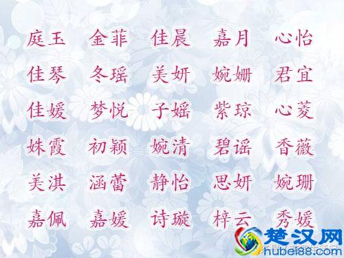 女孩名字大方文静，男孩名字帅气涵养，宝宝起名的不要错过啦！