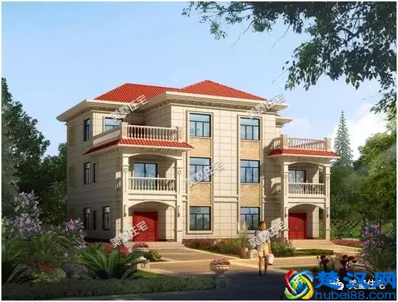 20套双拼别墅合集，兄弟这样建房，准没错！