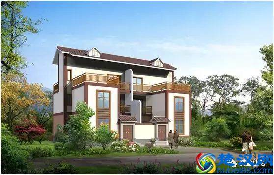 20套双拼别墅合集，兄弟这样建房，准没错！