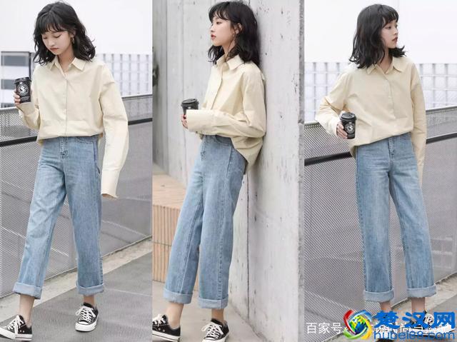 今年很流行的4条“九分牛仔裤”，搭配对的上衣才更美！