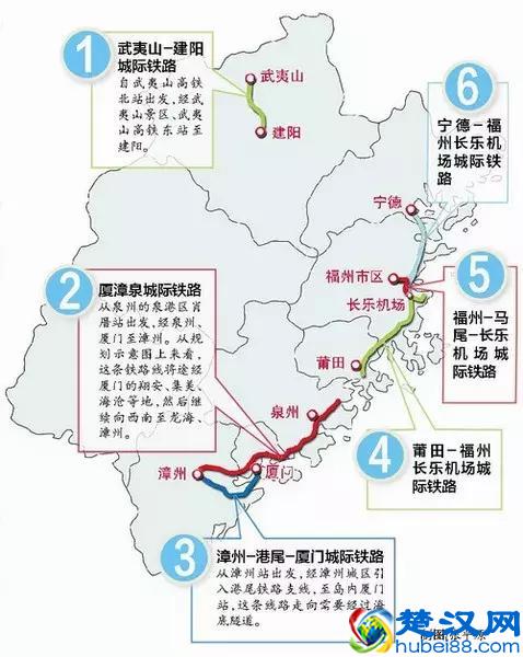 宁德至福州城际铁路要来了？！总长99公里！