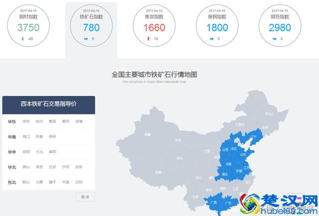 我国铁精粉市场价格稳中有跌