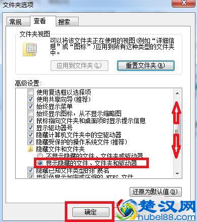 计算机如何显示隐藏的文件