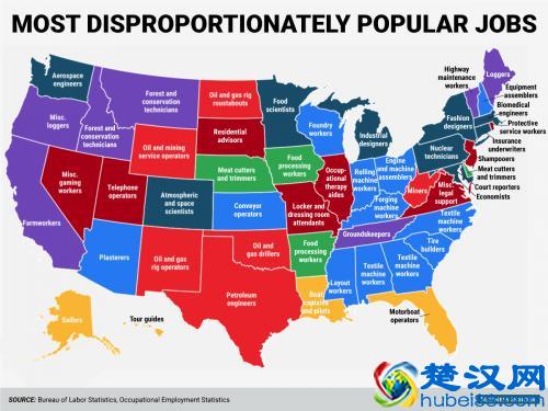 23张地图带你深刻了解现代美国