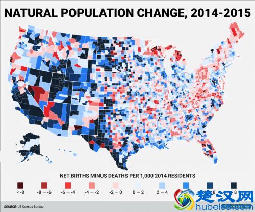 23张地图带你深刻了解现代美国