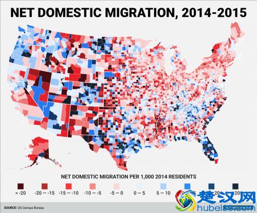 23张地图带你深刻了解现代美国