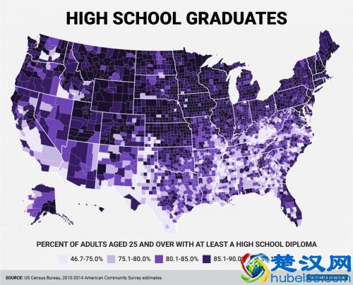 23张地图带你深刻了解现代美国