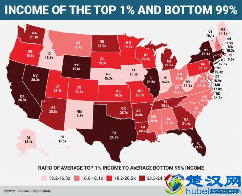 23张地图带你深刻了解现代美国
