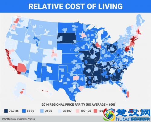 23张地图带你深刻了解现代美国