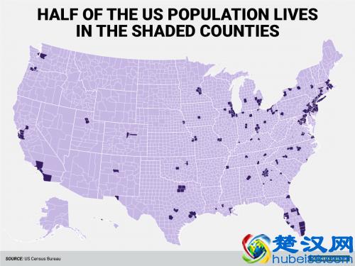 23张地图带你深刻了解现代美国