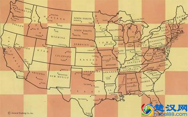 美国那么多州，如何才能分得清？