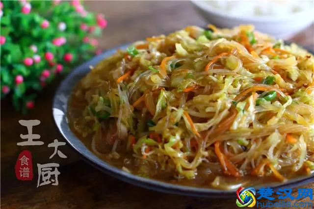 切得细丝丝的大头菜炒粉丝，居然能这么好吃！