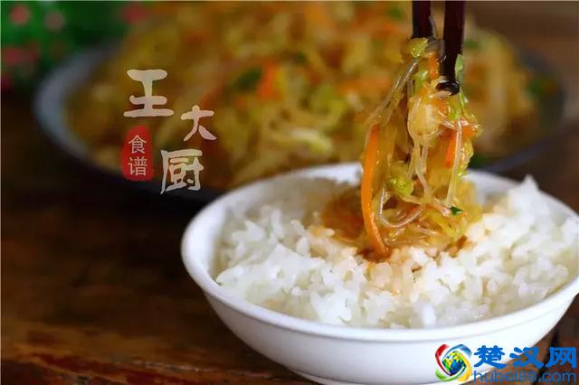 切得细丝丝的大头菜炒粉丝，居然能这么好吃！