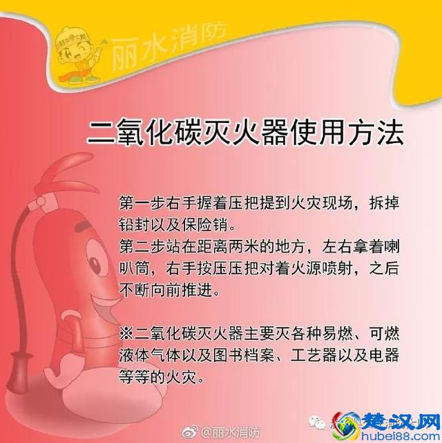 灭火器的使用方法