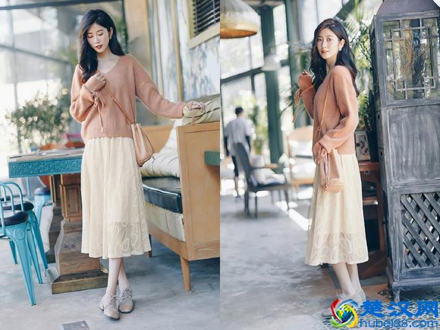 今年流行的蕾丝仙女裙，搭配对的鞋子，造型好看太多了！