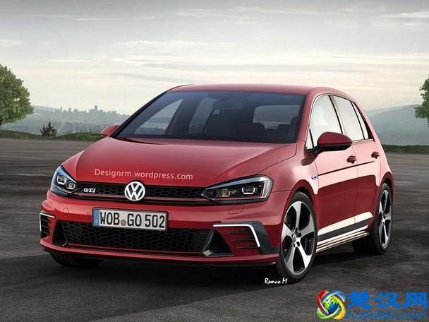 大众新款高尔夫车型效果图曝光