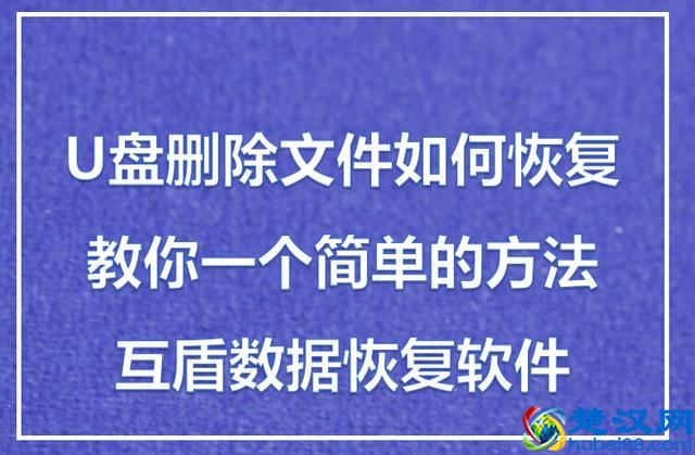 U盘删除的文件如何恢复 教你一个简单的方法解决