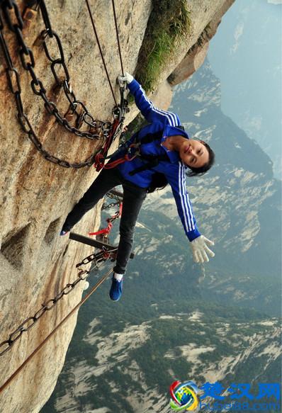 西岳华山，险峻的叫人心惊胆寒