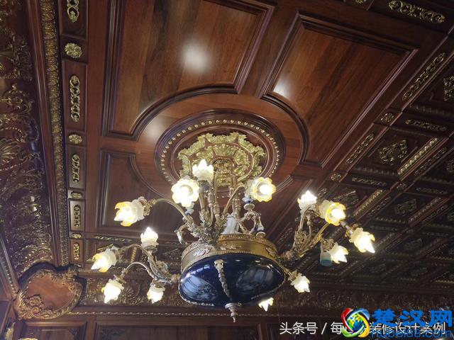 大姨妈装修的巴洛克风格新房,像宫廷一样富丽堂皇,忍不住晒晒!